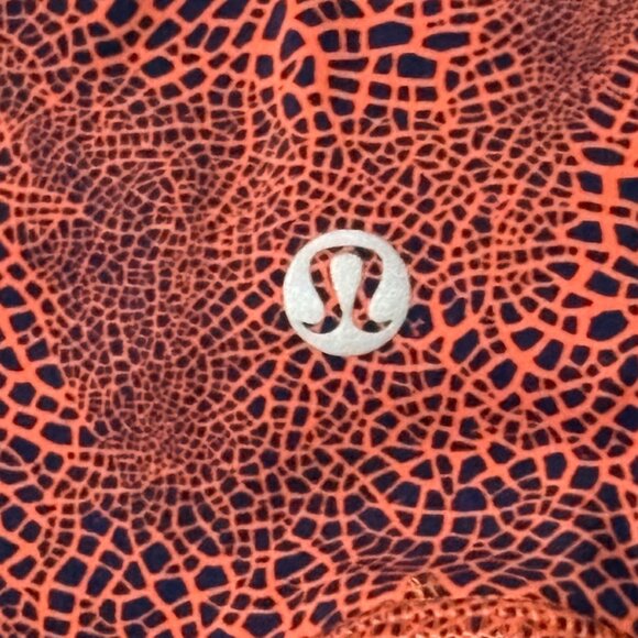 NWOT Lululemon Invigorate High-Rise Tight 25" Crackle Orange Training Leggings 6 - Picture 11 of 11